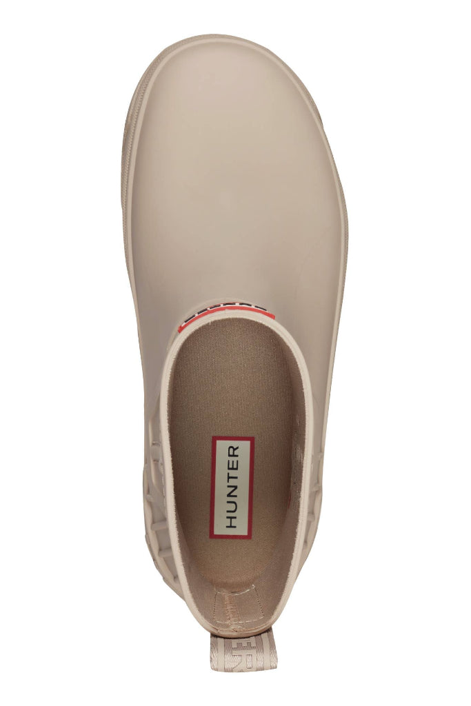 Hunter Wale Waterproof Lightweight Bootie - Natural