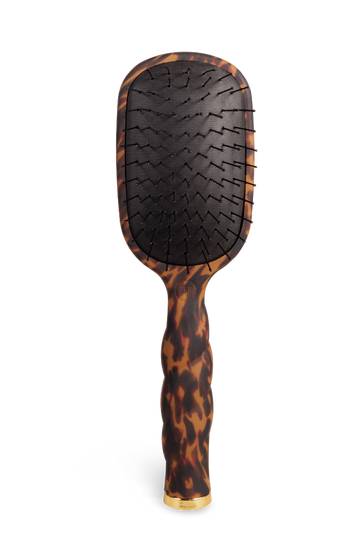 TELETIES  Detangler Hair Brush for Fine Hair - Tortoise