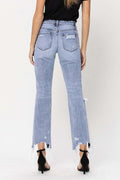Amber 90's Straight Leg Jeans- Medium Wash