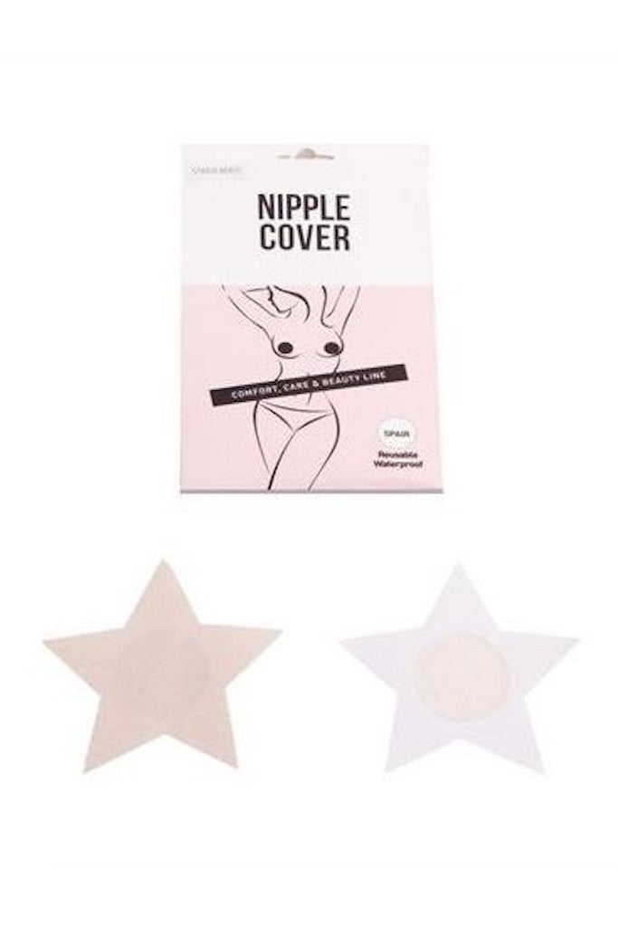 Star Nipple Covers - Beige