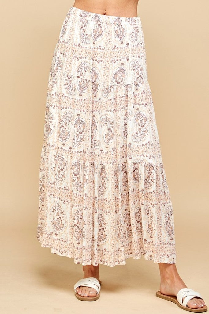 Part Of Me Maxi Skirt- Taupe