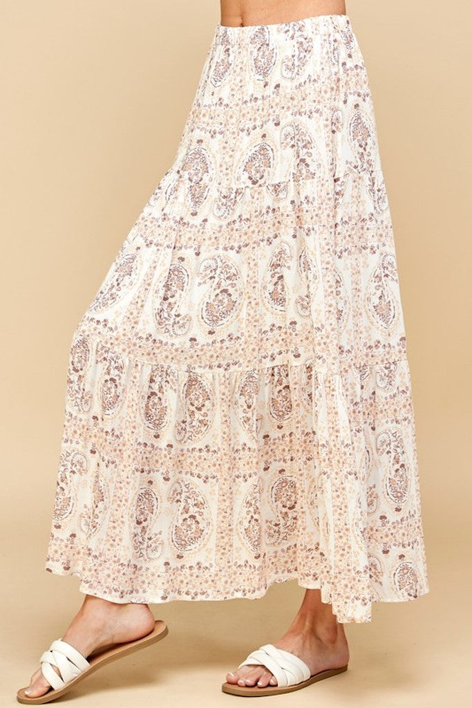 Part Of Me Maxi Skirt- Taupe