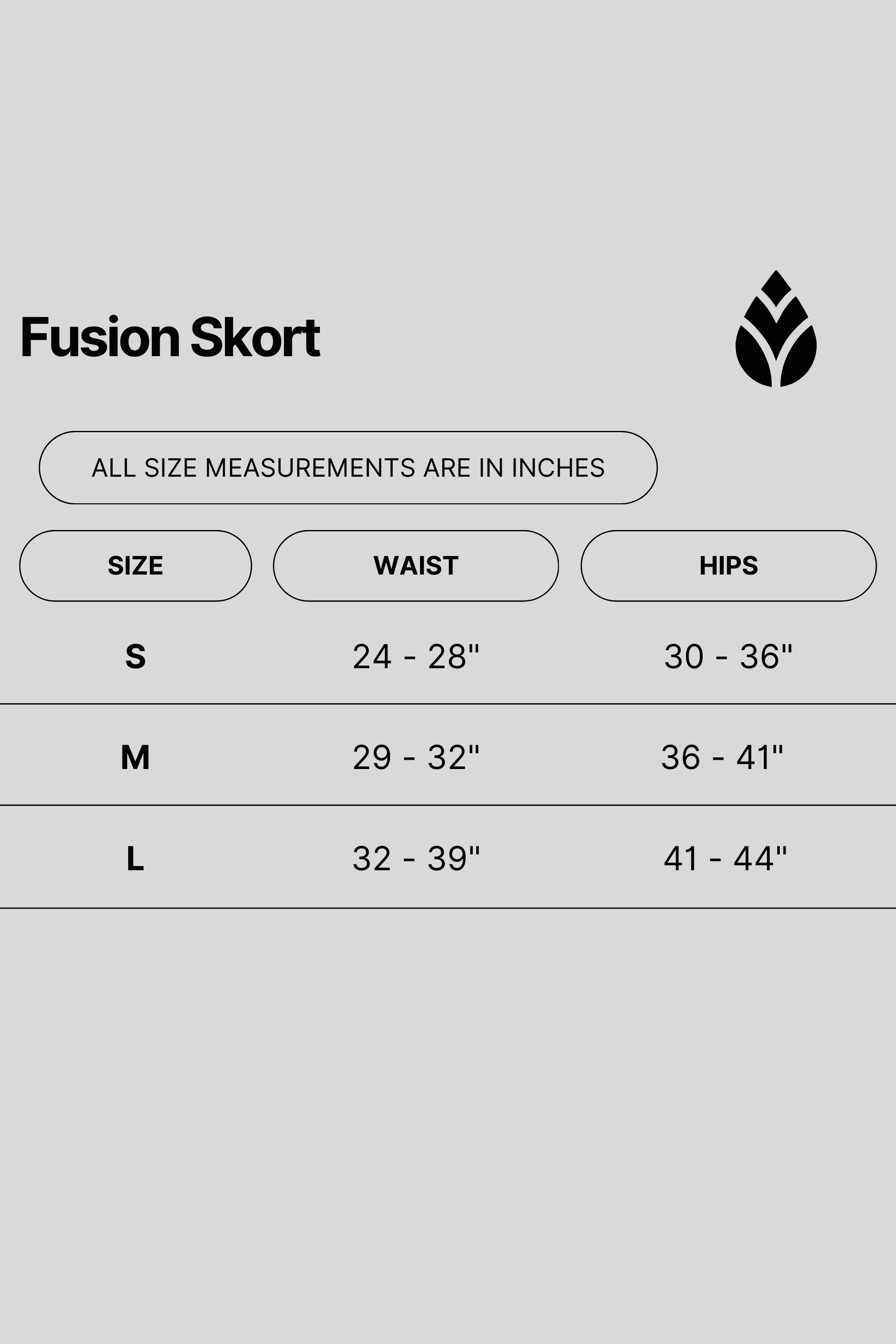 TooLooLah Fusion Skort - Light Blue
