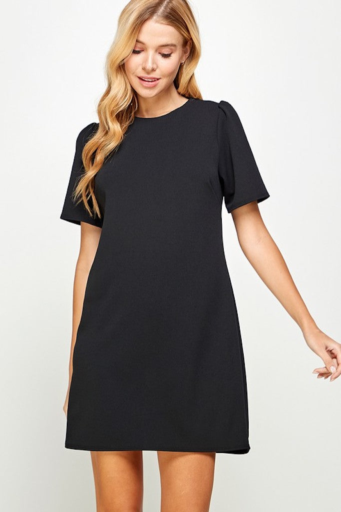 Pammie Mini Dress- Black