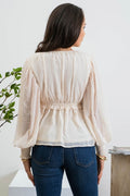 Cheyenne Top- Ivory