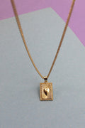 Loving Heart Necklace- Gold