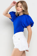 Blank Space Bodysuit- Blue
