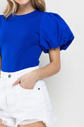 Blank Space Bodysuit- Blue