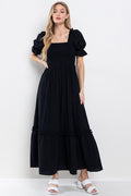 Dinner Date Maxi Dress- Black