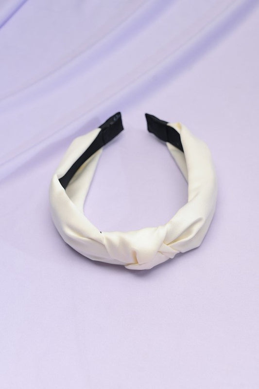 Hot To Hotter Headband- Off White
