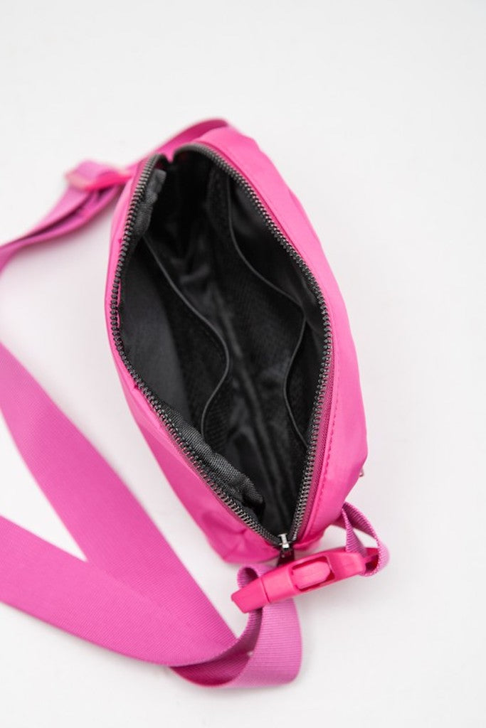 The Essentials Belt Bag- Fuschia