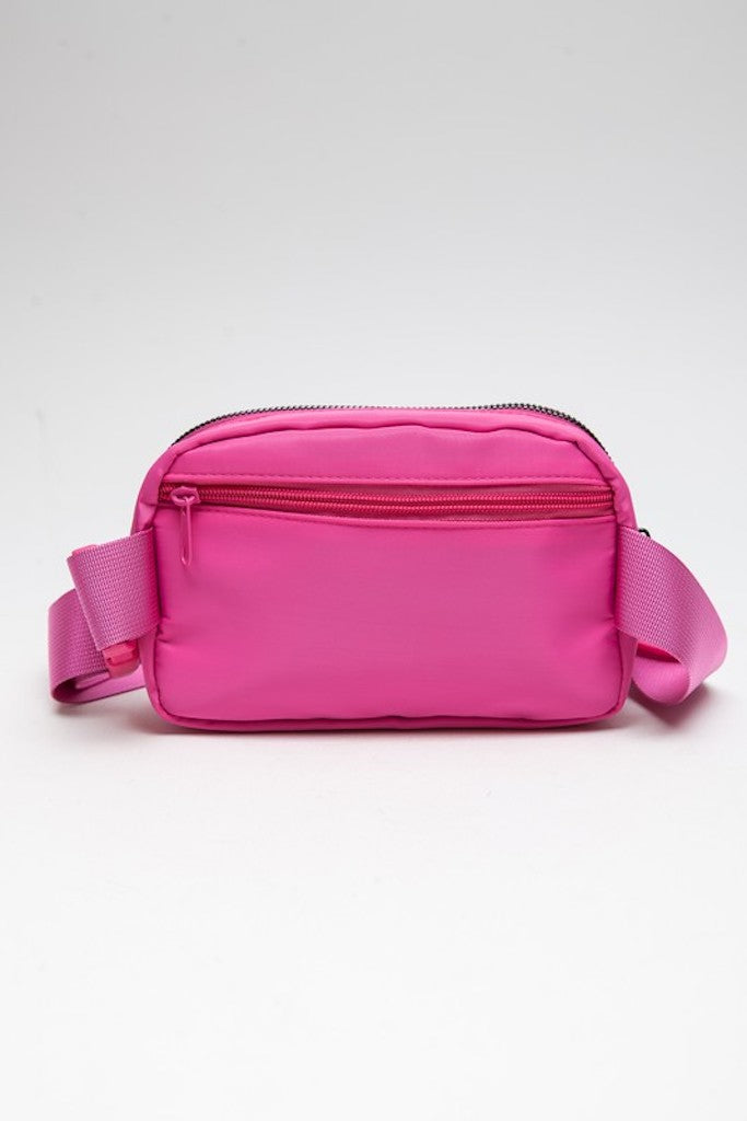The Essentials Belt Bag- Fuschia