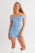 Stunner Romper- Blue