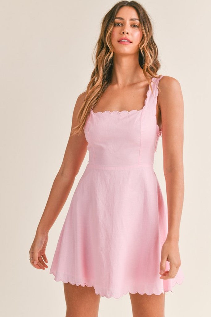 Katya Mini Dress- Pink