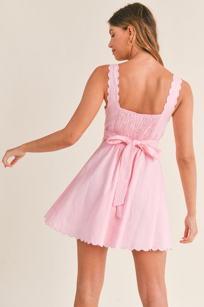 Katya Mini Dress- Pink