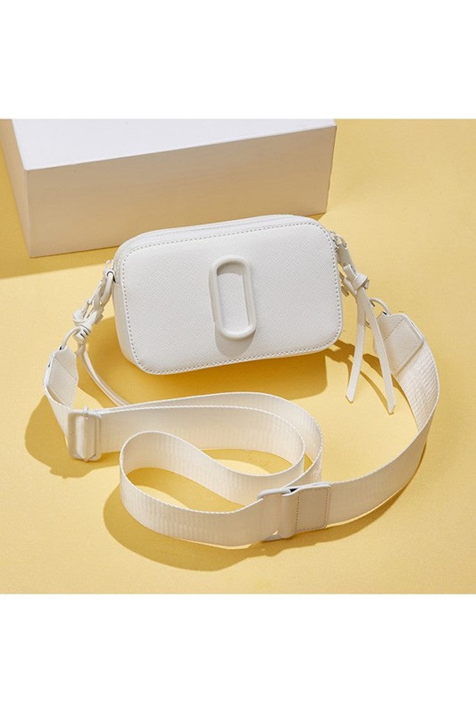 Fall For Me Crossbody Bag- White
