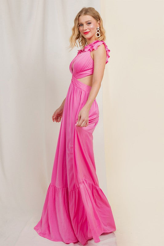 Dana Maxi Dress- Pink
