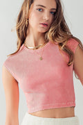Sophie Crop Top- Pink