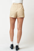 Can't Get Enough Skort- Taupe