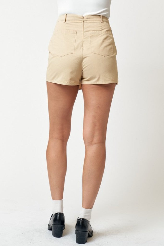 Can&#039;t Get Enough Skort- Taupe