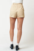 Can't Get Enough Skort- Taupe