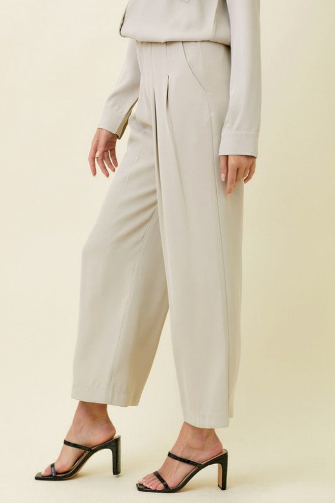 Look Around Pants- Taupe