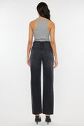 Can't Stop Won't Stop Mom Jeans- Black