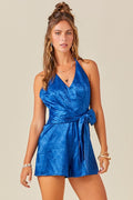 All That Matters Romper- Navy