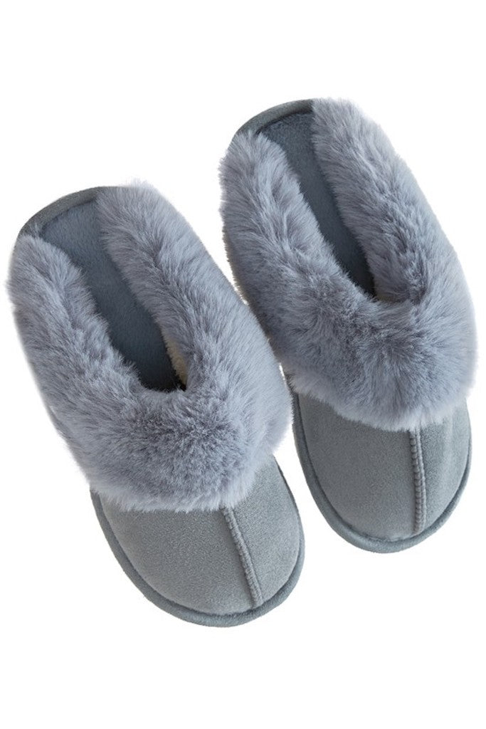 Louise Slippers- Grey
