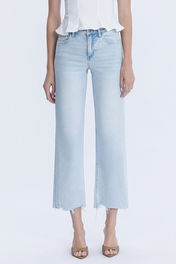 Jesmine Wide Leg Jeans - Light Wash