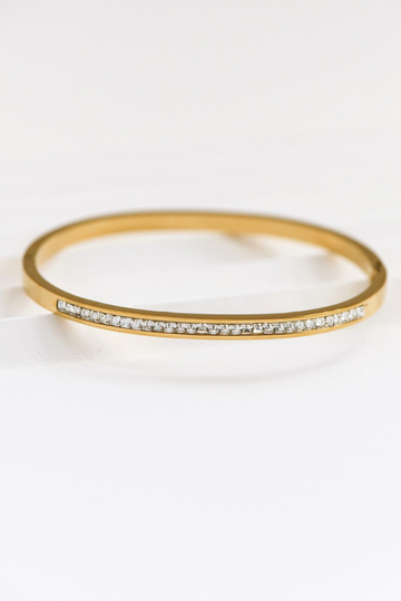 Sable Bangle Bracelet - Gold