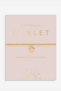 Anklet Gold Sun- Gold