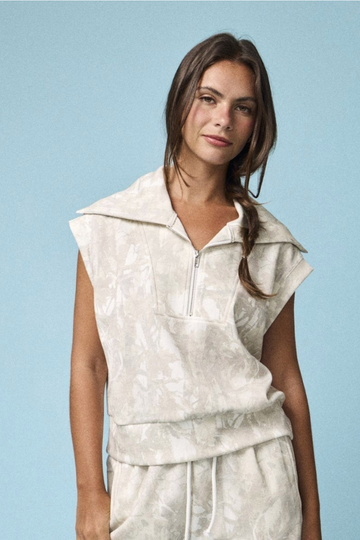 Class Act Half Zip Top - Light Camo
