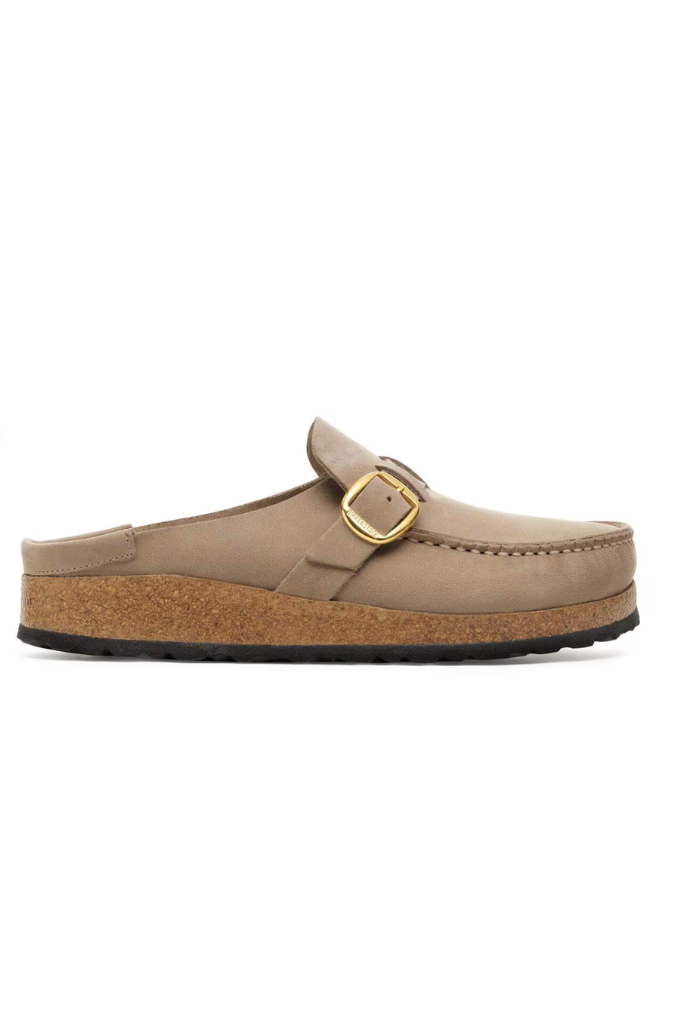 Birkenstock Buckley Oiled Leather Clog - Tobacco