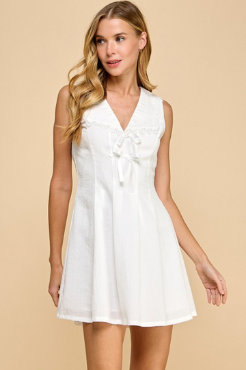 Helena Dress - White