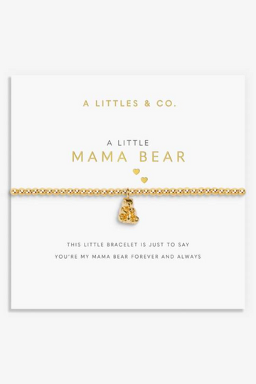 A Little "Mama Bear" Bracelet - Gold