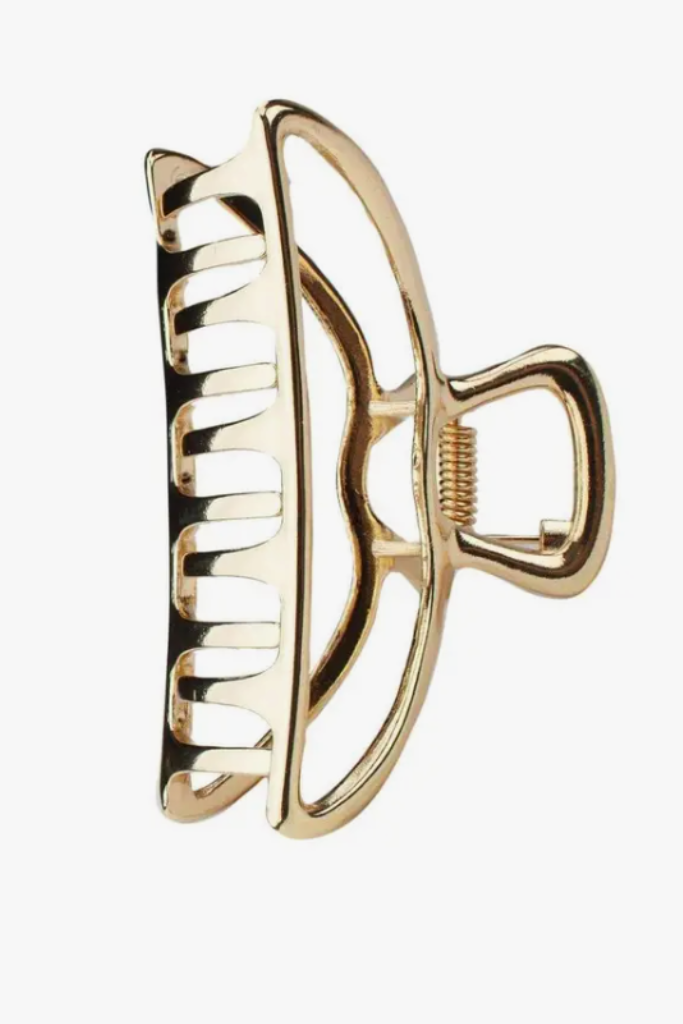 Kitsch Open Shape Claw Clip - Gold