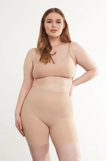 Commando Zone Smoothing Shorts- Beige