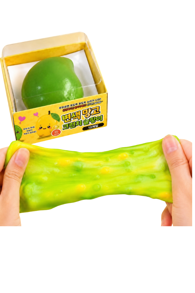 Magic Color Mango Crunch Squishy -