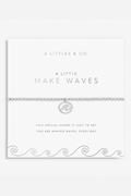 A Little 'Make Waves' Bracelet- Silver