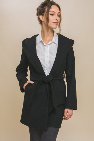 Own The Room Coat - Black