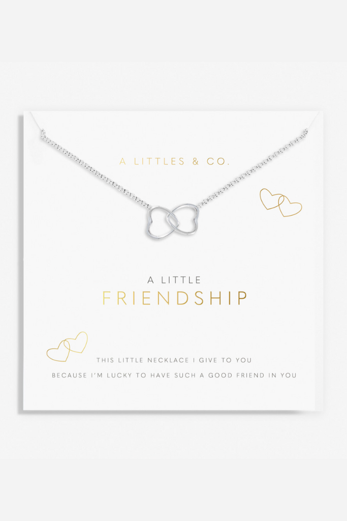 A Little &#039;Friendship&#039; Necklace- Silver