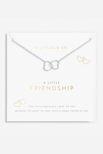 A Little &#039;Friendship&#039; Necklace- Silver