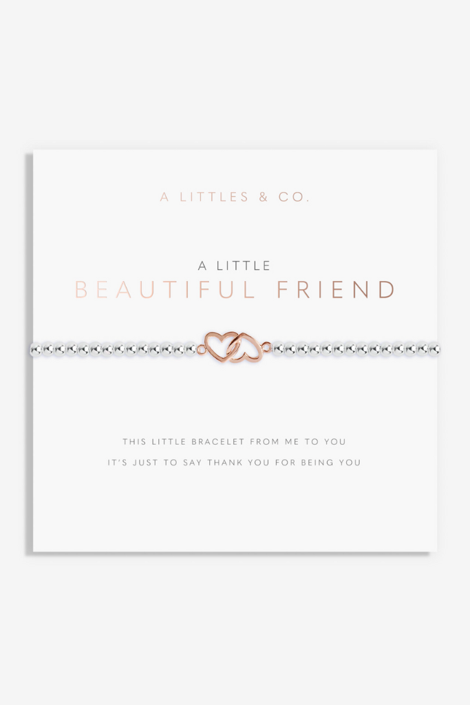 A Little &#039;Beautiful Friend&#039; Bracelet- Silver