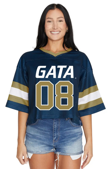 GSU Cropped Jersey -Navy