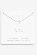 A Little 'Faith' Necklace- Silver