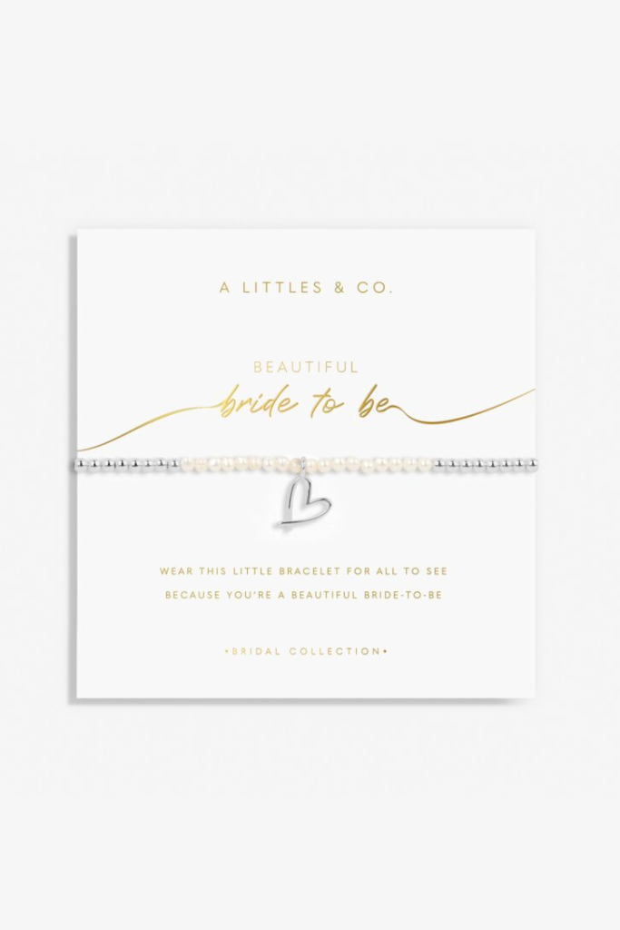 A Little Pearl 'Bride To Be ' Bracelet - Silver