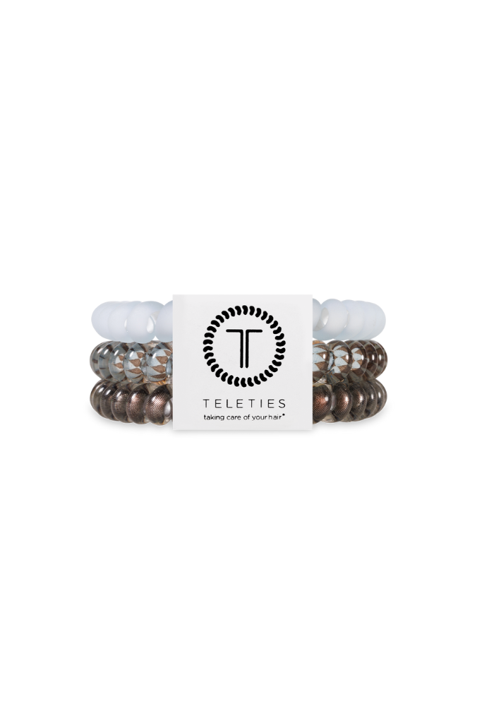 TELETIES - Small Hair Coils - Truly Taupe