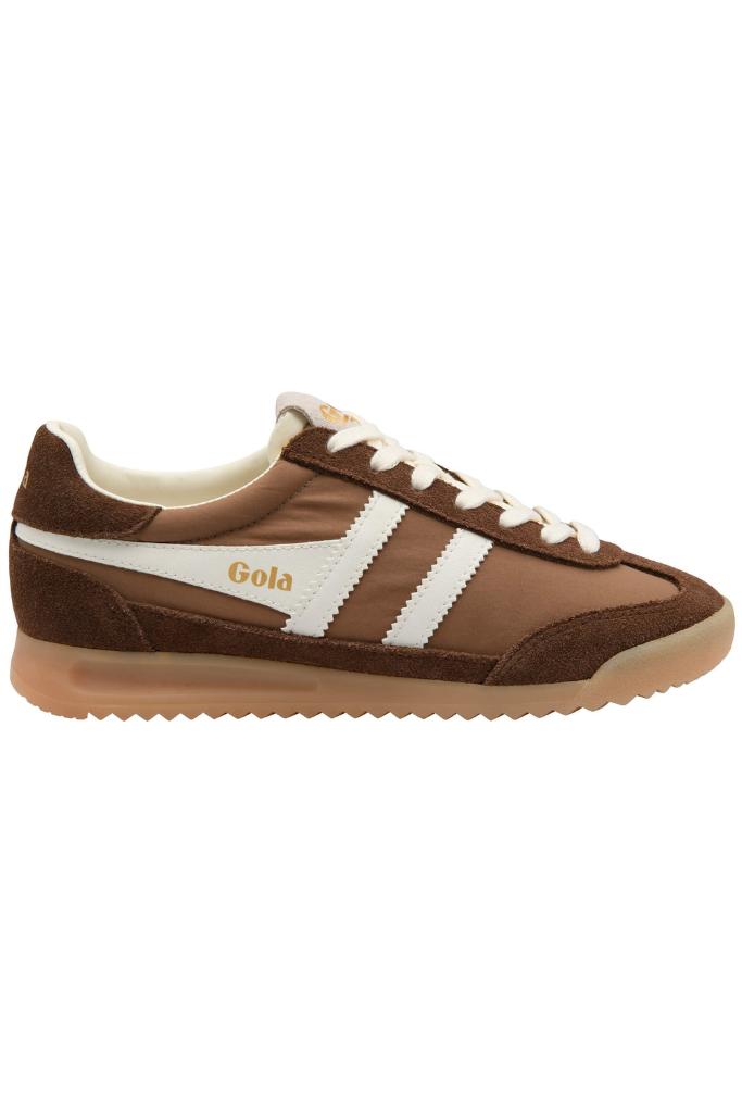 Gola Firefly Sneakers - Dark Brown/Off White/Otter