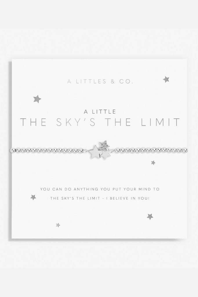 A Little &#039;The Sky&#039;s The Limit&#039; Bracelet- Silver